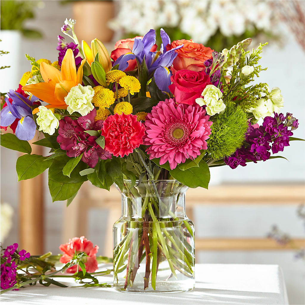 Bold & Bright – A Florist Original – D'FLOR FLOWERS BOUTIQUE, San Juan PR