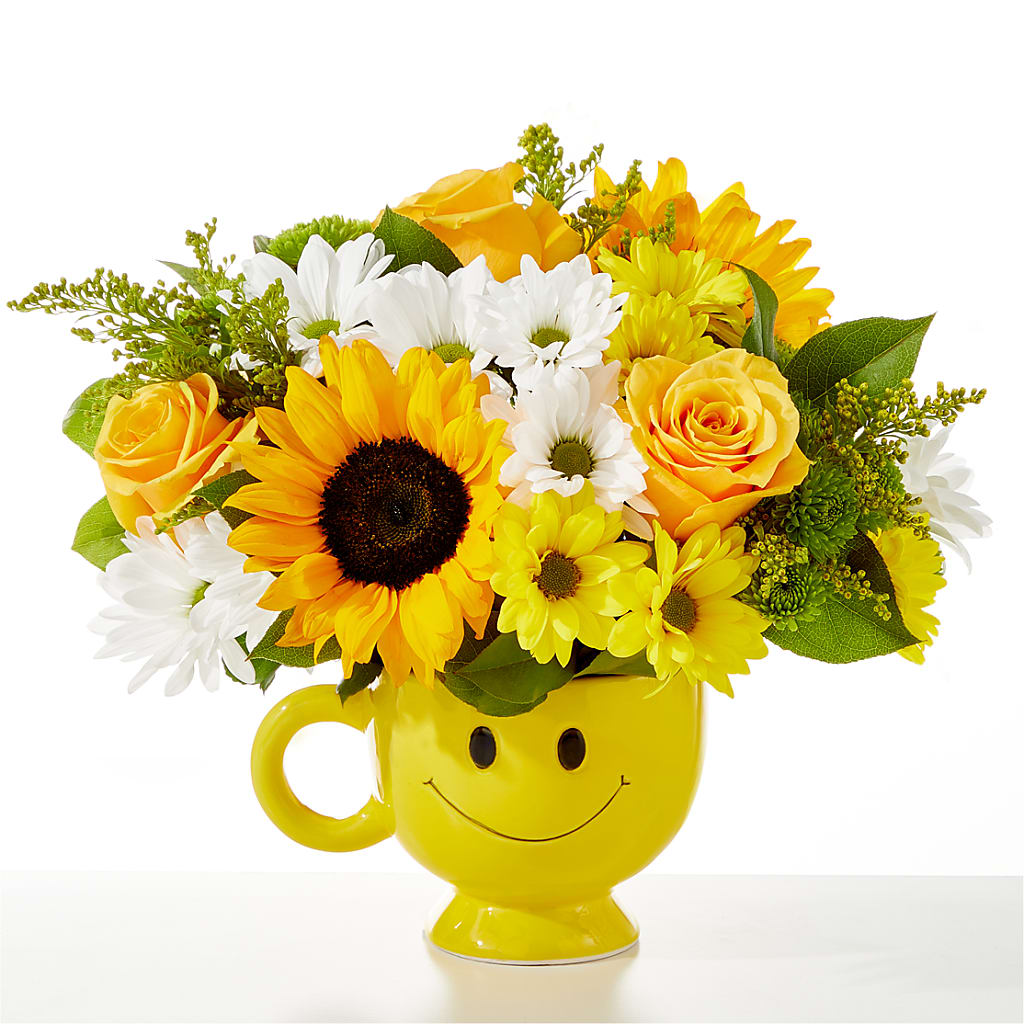 Be Happy Bouquet – D'FLOR FLOWERS BOUTIQUE, San Juan PR