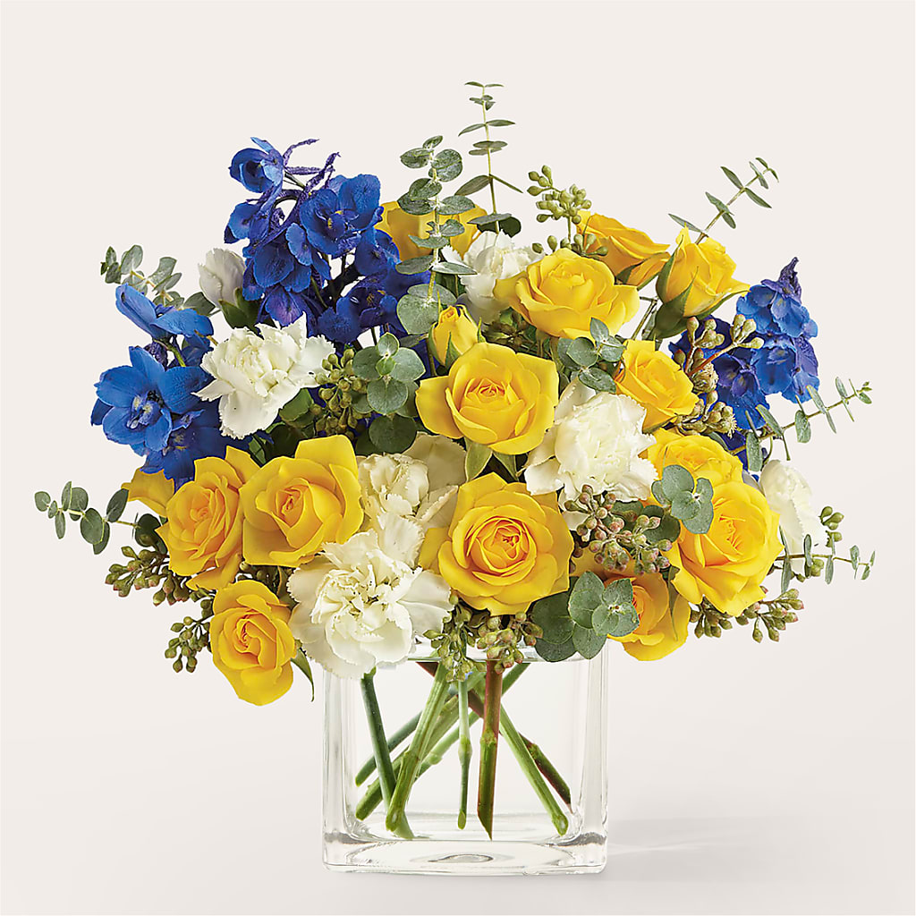 Sparkling Citrine Bouquet – D'FLOR FLOWERS BOUTIQUE, San Juan PR