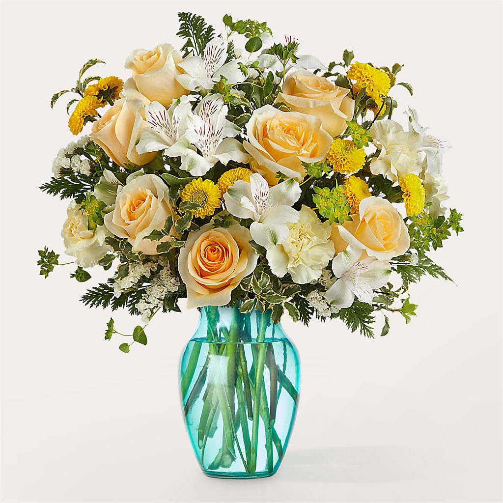 Crisp and Clean Bouquet – D'FLOR FLOWERS BOUTIQUE, San Juan PR