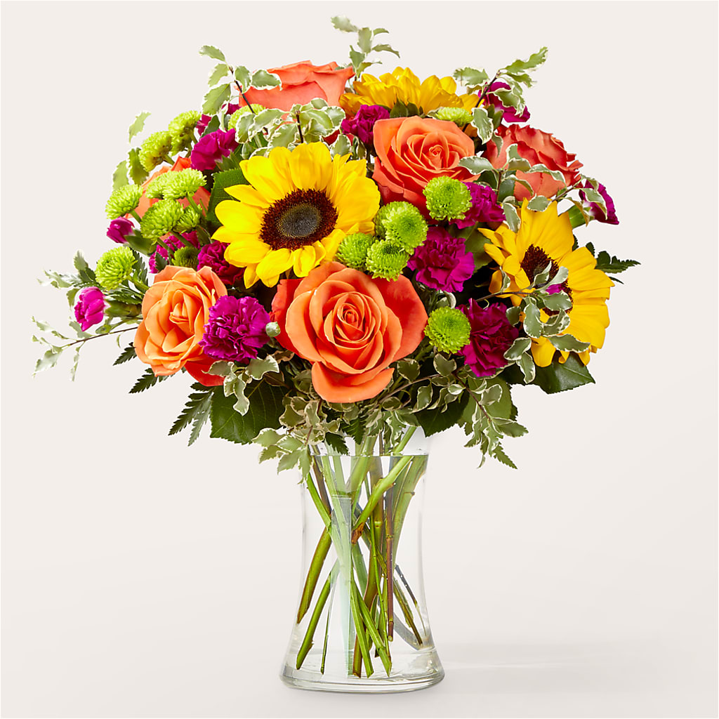 Warmth & Light Bouquet – D'FLOR FLOWERS BOUTIQUE, San Juan PR
