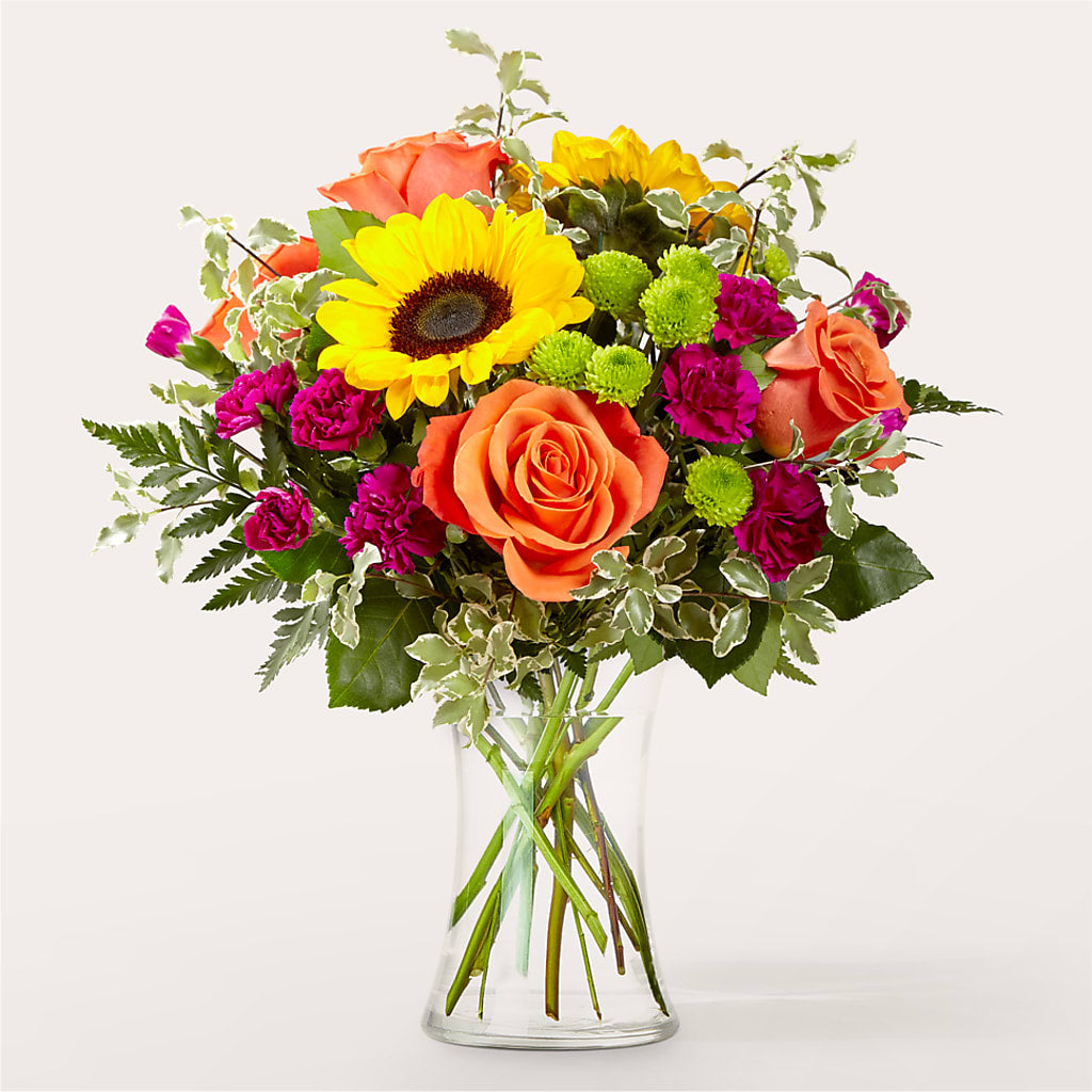 Warmth & Light Bouquet – D'FLOR FLOWERS BOUTIQUE, San Juan PR