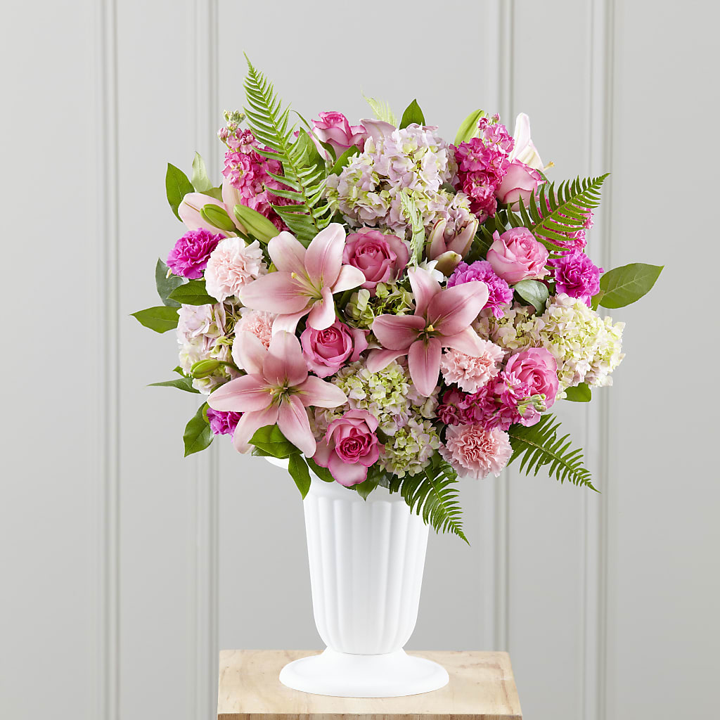 Never-Ending Love Arrangement – D'FLOR FLOWERS BOUTIQUE, San Juan PR