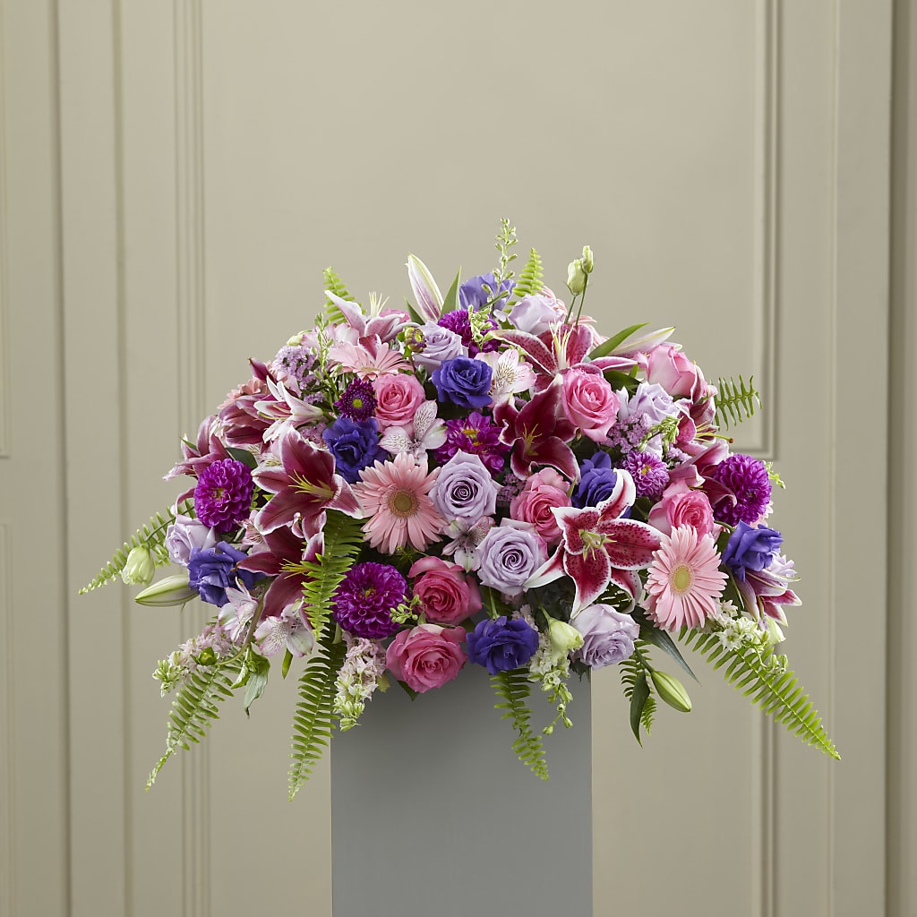 Fare Thee Well Pedestal – D'FLOR FLOWERS BOUTIQUE, San Juan PR