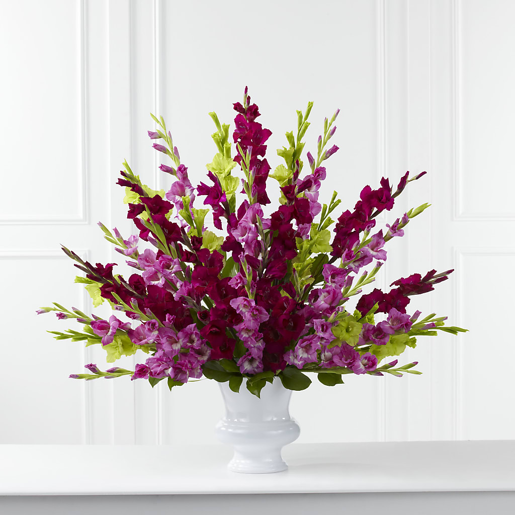 Solemn Offering Arrangement – D'FLOR FLOWERS BOUTIQUE, San Juan PR
