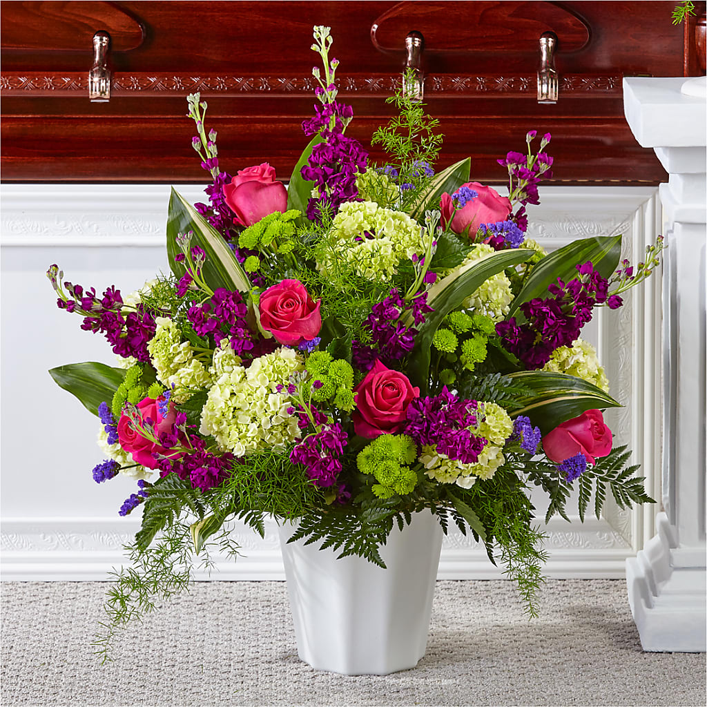 Beautiful Horizons Floor Basket – D'FLOR FLOWERS BOUTIQUE, San Juan PR
