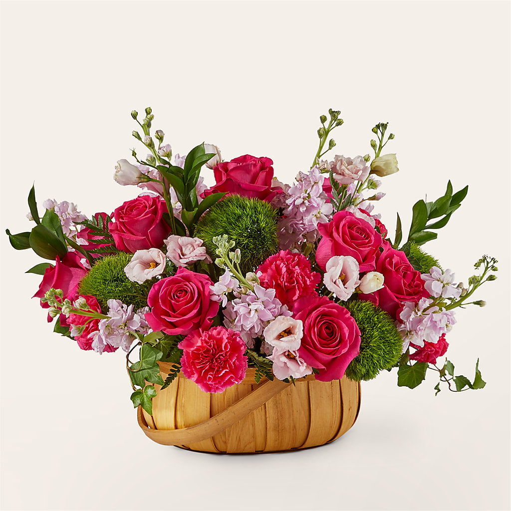Radiance in Bloom Basket – D'FLOR FLOWERS BOUTIQUE, San Juan PR