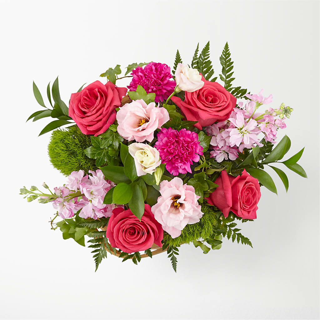 Radiance in Bloom Basket – D'FLOR FLOWERS AND GIFTS SHOP INC, San Juan PR