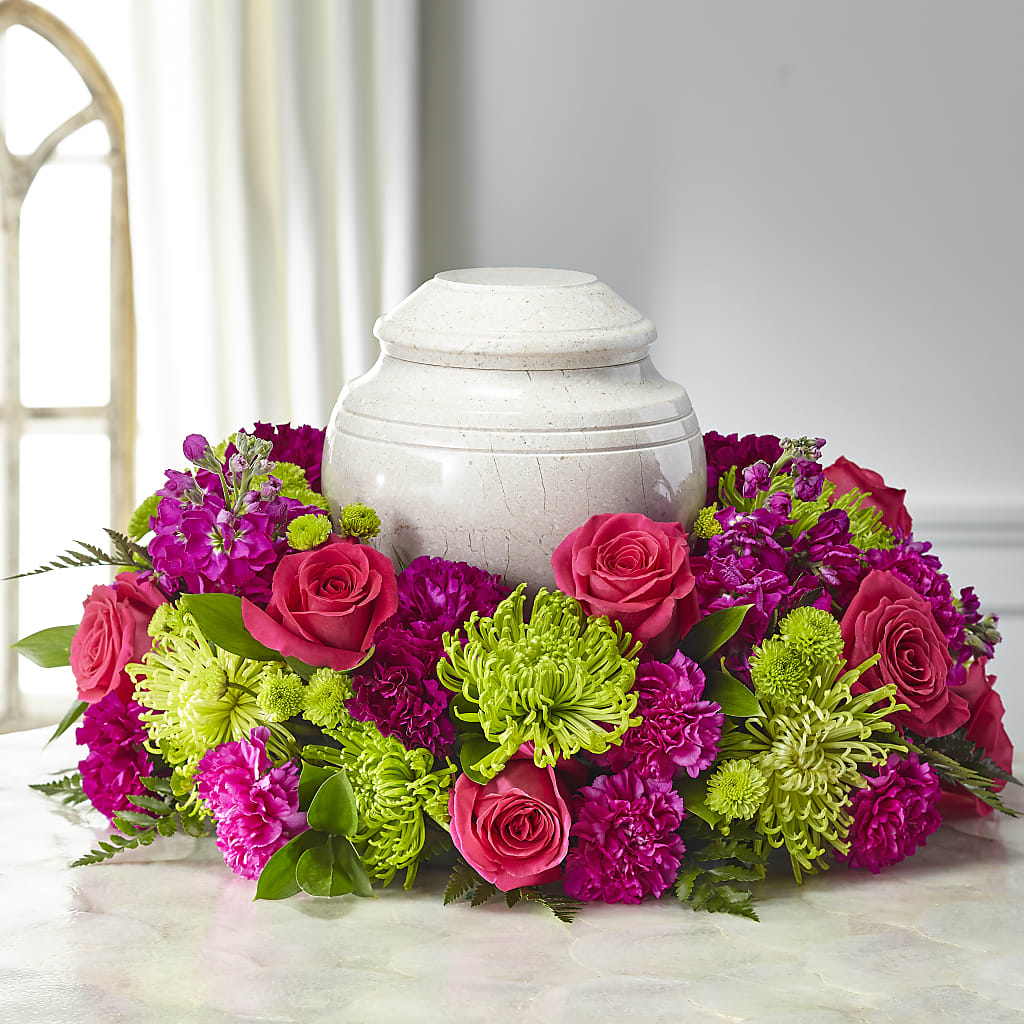 Hopeful Blessings Cremation Adornment – D'FLOR FLOWERS BOUTIQUE, San Juan PR
