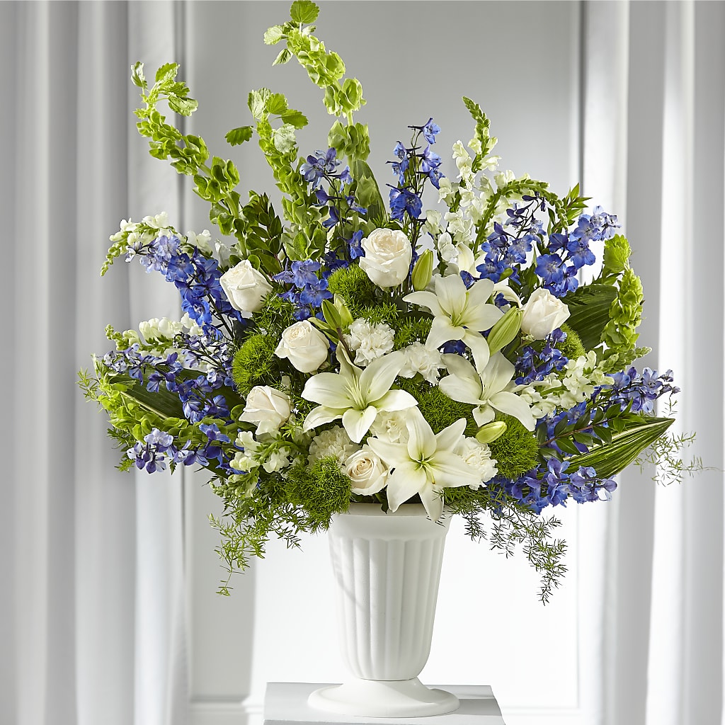 Heartfelt Hope Arrangement – D'FLOR FLOWERS BOUTIQUE, San Juan PR