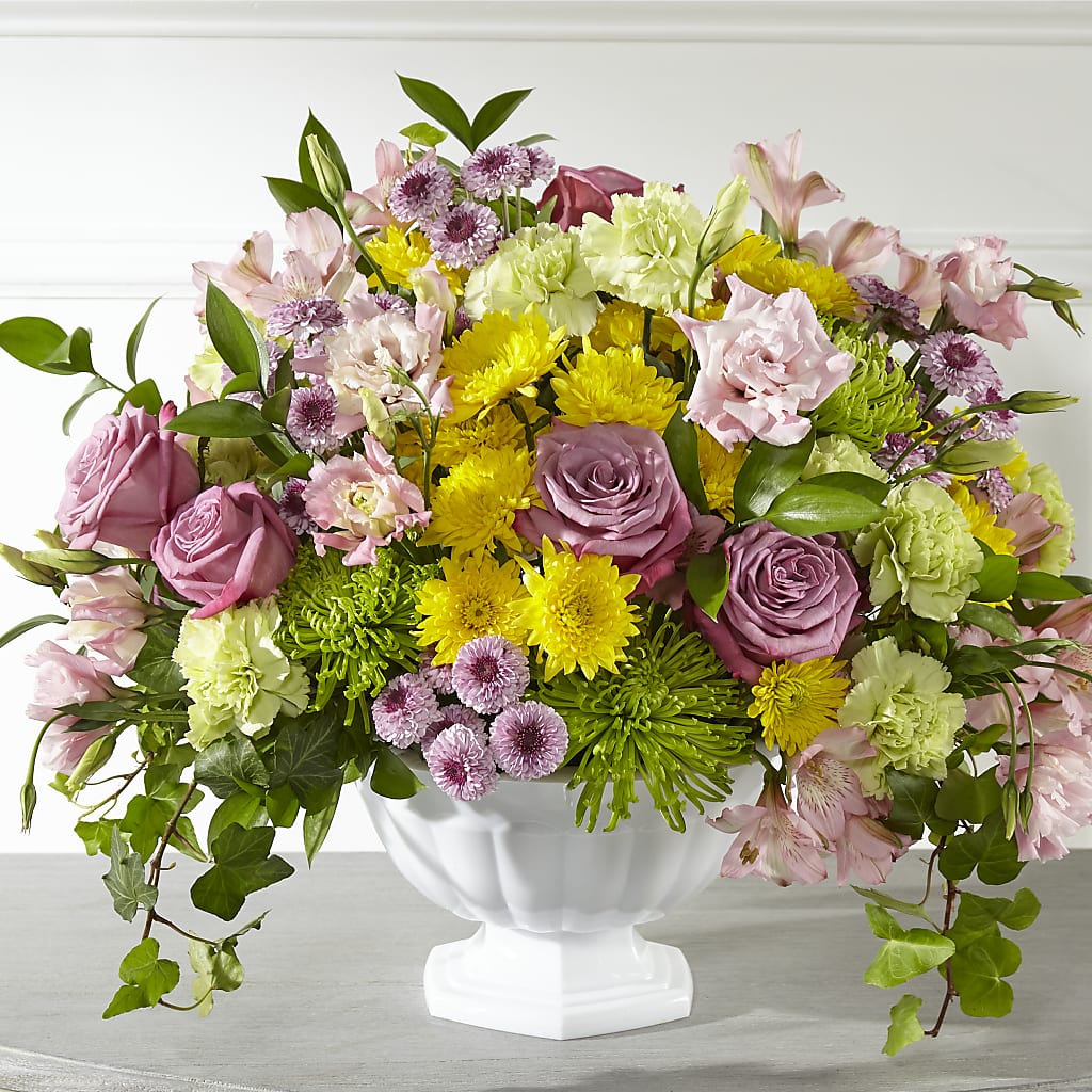 Healing Thoughts Arrangement – D'FLOR FLOWERS BOUTIQUE, San Juan PR