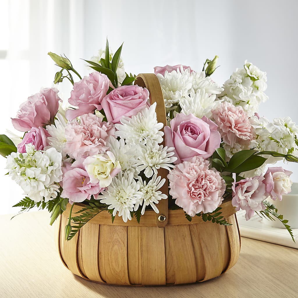 Always Graceful Basket – D'FLOR FLOWERS BOUTIQUE, San Juan PR