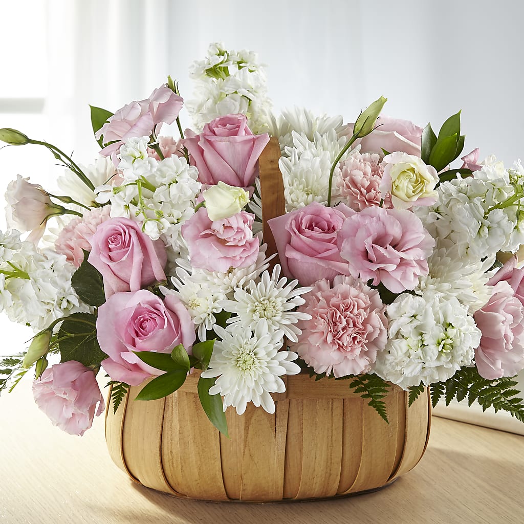 Always Graceful Basket – D'FLOR FLOWERS BOUTIQUE, San Juan PR