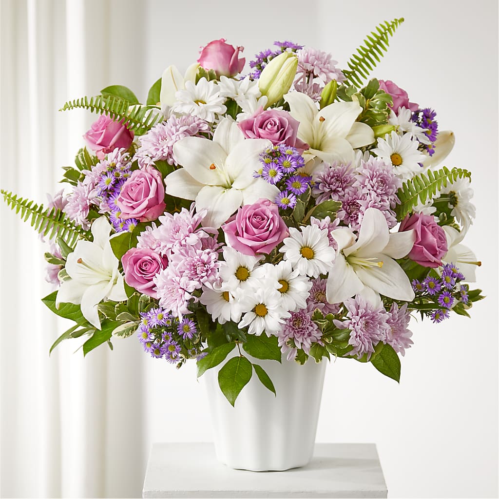 Warmest Thoughts Tabletop Basket – D'FLOR FLOWERS BOUTIQUE, San Juan PR