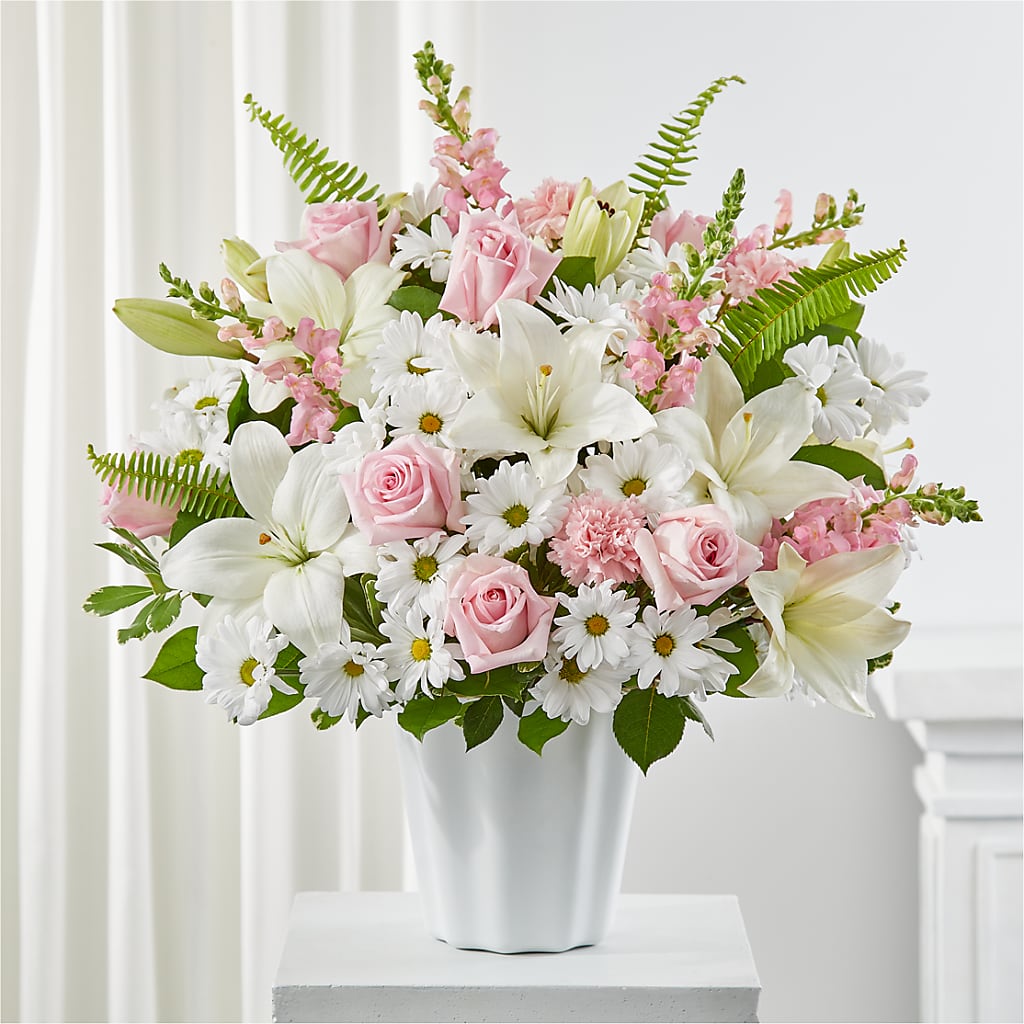 Soft Touch Tabletop Basket – D'FLOR FLOWERS BOUTIQUE, San Juan PR