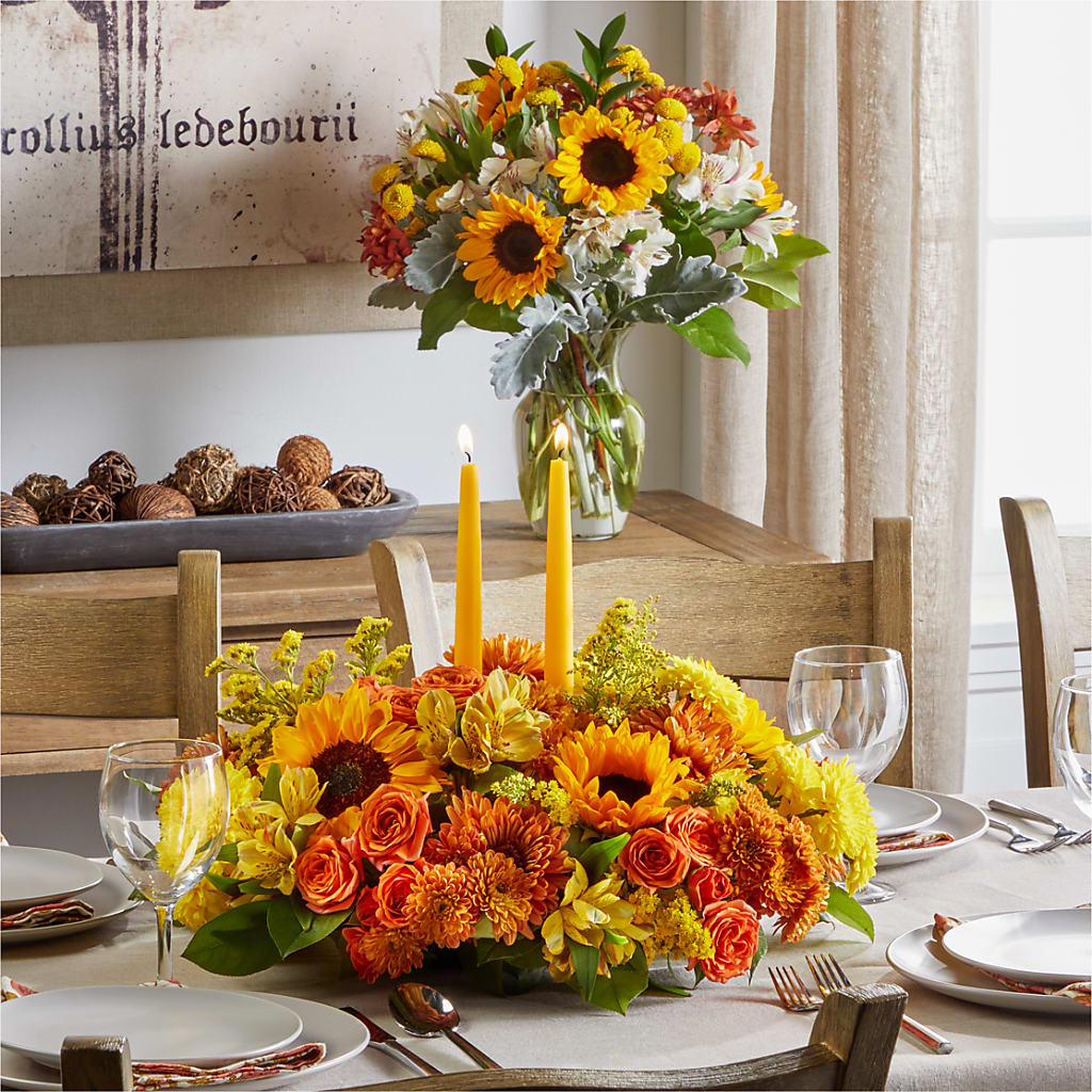 Golden Gathering Bundle – D'FLOR FLOWERS BOUTIQUE, San Juan PR