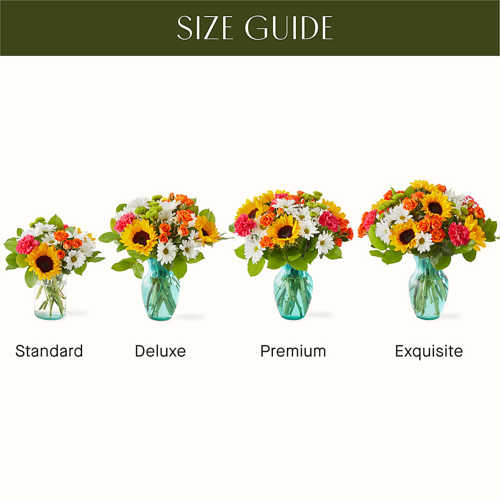 Sun-drenched Blooms Bouquet – D'FLOR FLOWERS AND GIFTS SHOP INC, San Juan PR