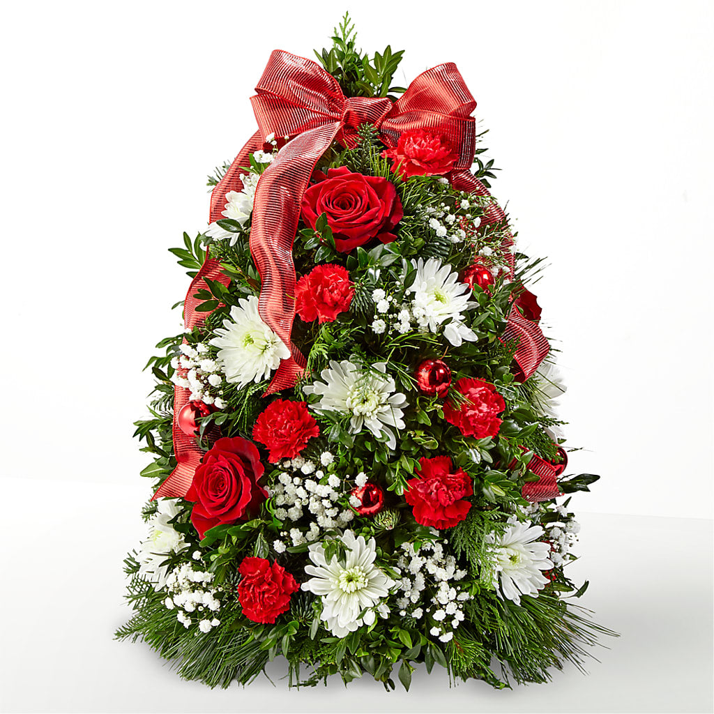 Make It Merry Tree – D'FLOR FLOWERS BOUTIQUE, San Juan PR