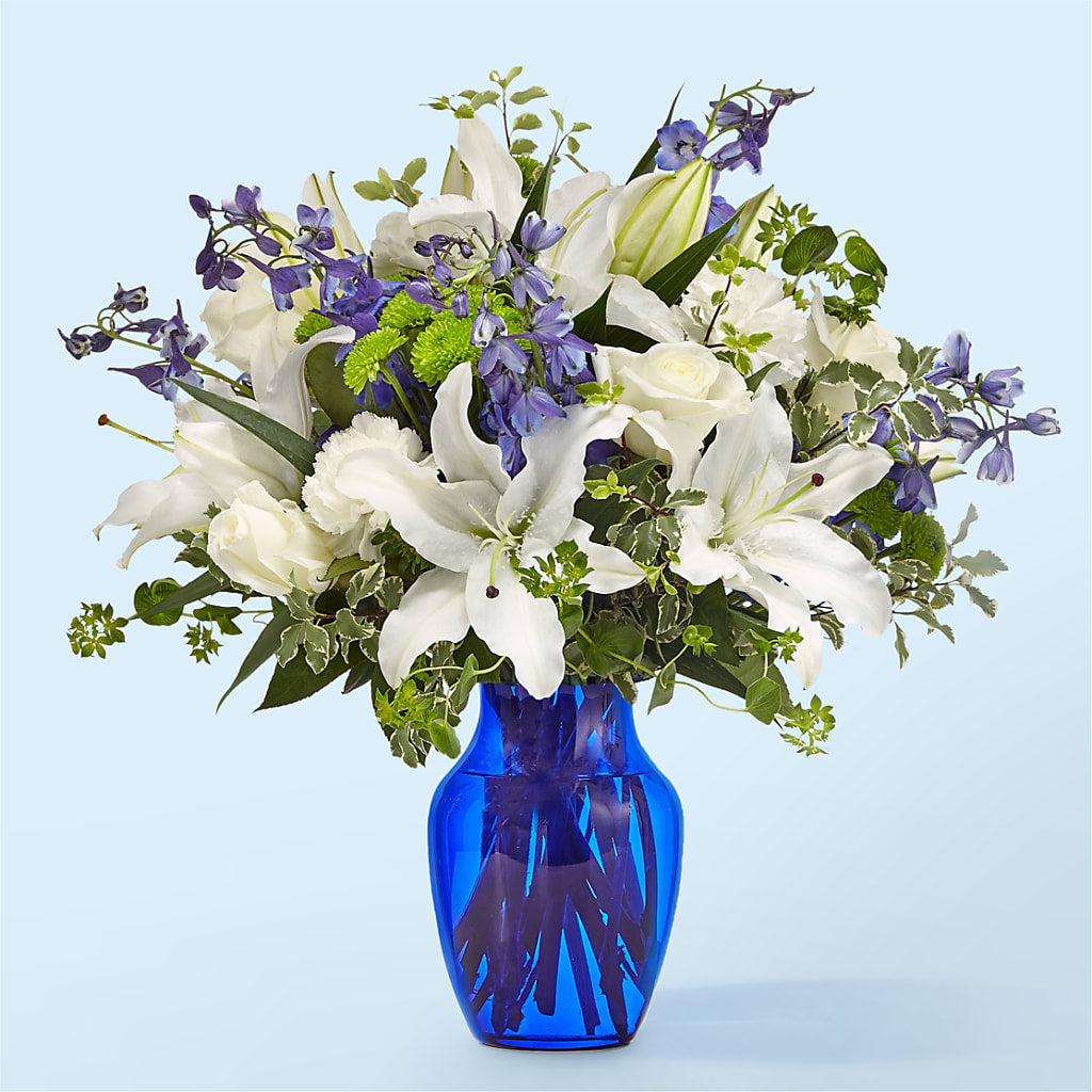 Santorini Bouquet – D'FLOR FLOWERS BOUTIQUE, San Juan PR