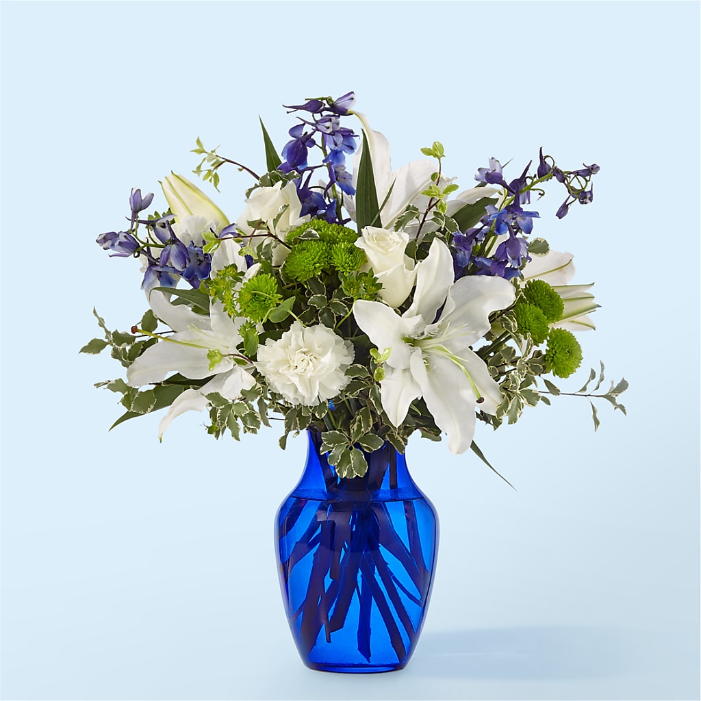 Santorini Bouquet – D'FLOR FLOWERS BOUTIQUE, San Juan PR