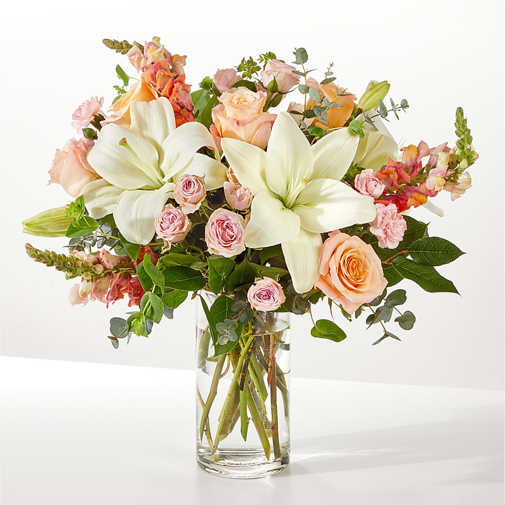 Grapefruit Splash Bouquet – D'FLOR FLOWERS BOUTIQUE, San Juan PR