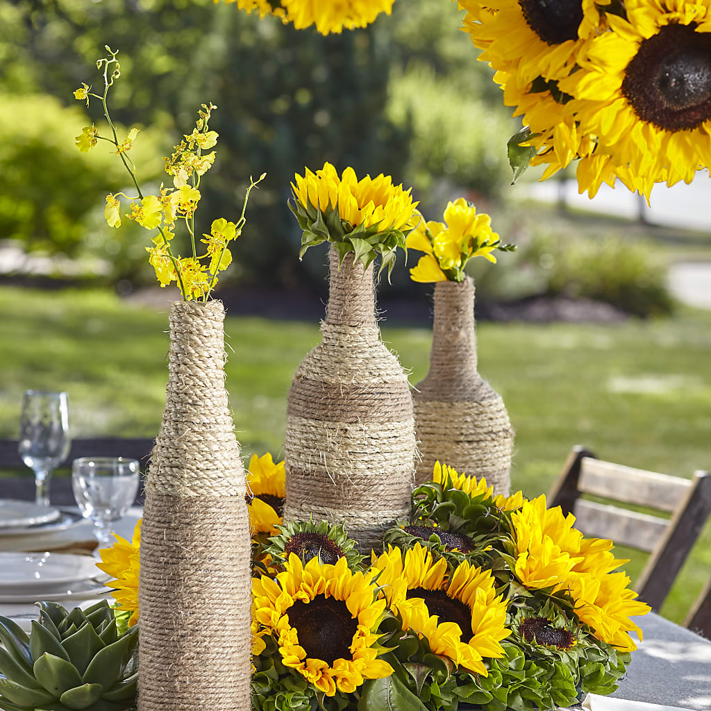 Sublime Garden Centerpiece – D'FLOR FLOWERS BOUTIQUE, San Juan PR