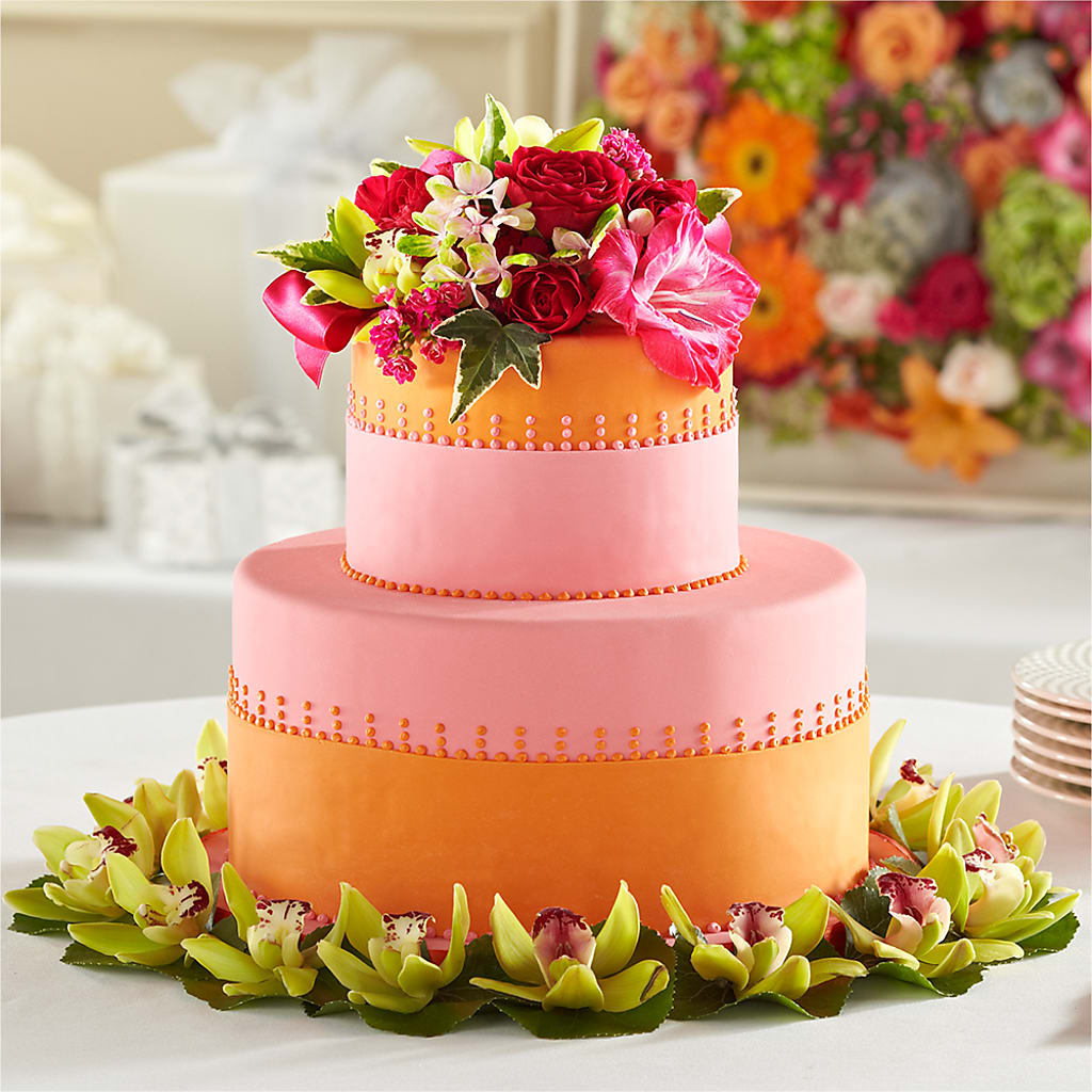 Sweet Citrus Cake Decor – D'FLOR FLOWERS BOUTIQUE, San Juan PR