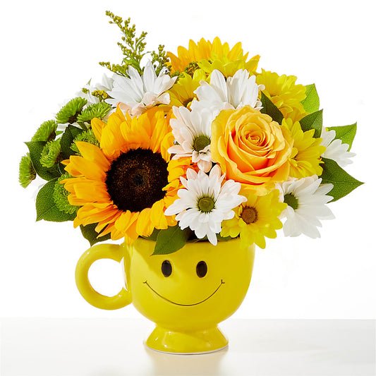 Be Happy Bouquet – D'FLOR FLOWERS AND GIFTS SHOP INC, San Juan PR