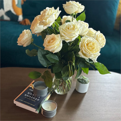 Long Stem Yellow Rose Bouquet – D'FLOR FLOWERS AND GIFTS SHOP INC, San Juan PR
