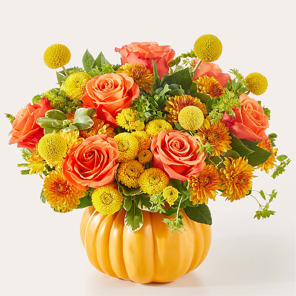 Gourdgeous Pumpkin – D'FLOR FLOWERS AND GIFTS SHOP INC, San Juan PR