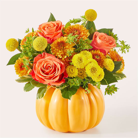 Gourdgeous Pumpkin – D'FLOR FLOWERS AND GIFTS SHOP INC, San Juan PR