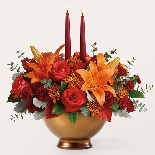 Fruits of Fall Centerpiece – D'FLOR FLOWERS BOUTIQUE, San Juan PR