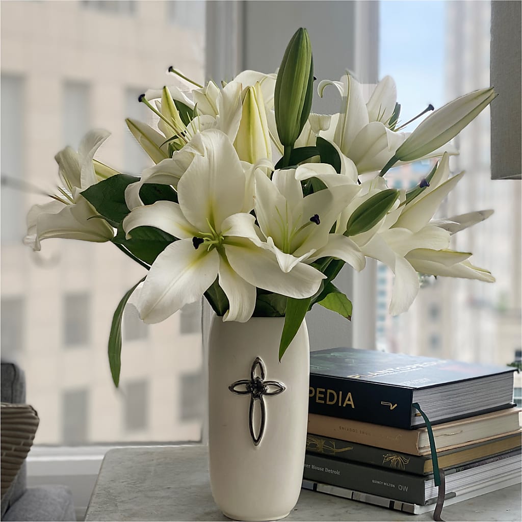 Faithful Blessings Bouquet – D'FLOR FLOWERS AND GIFTS SHOP INC, San Juan PR
