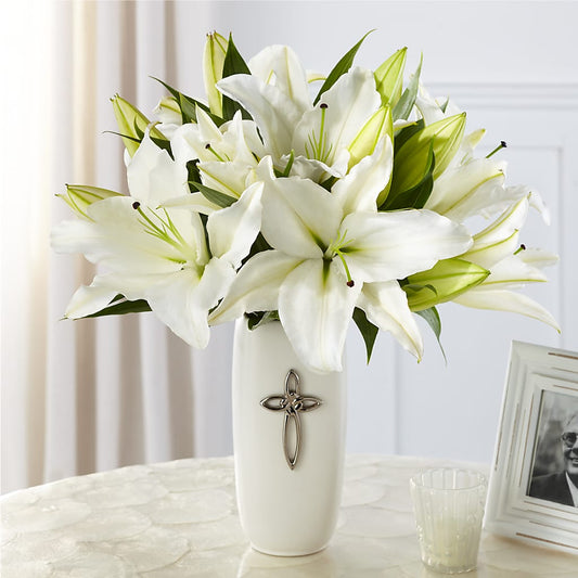 Faithful Blessings Bouquet – D'FLOR FLOWERS AND GIFTS SHOP INC, San Juan PR