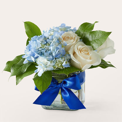 Sky Blue Delight Bouquet – D'FLOR FLOWERS BOUTIQUE, San Juan PR