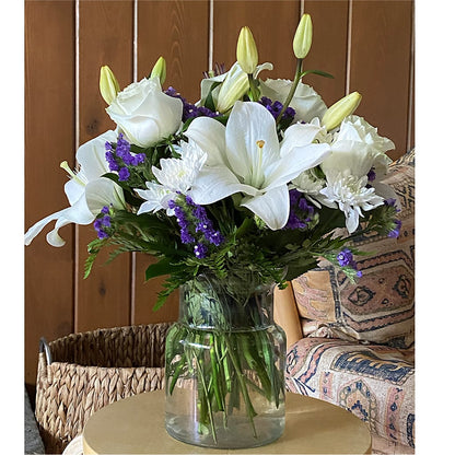 Beyond Blue Bouquet – D'FLOR FLOWERS AND GIFTS SHOP INC, San Juan PR