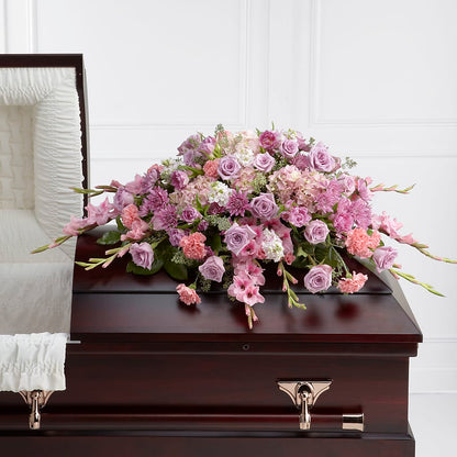 Immorata Casket Spray – D'FLOR FLOWERS BOUTIQUE, San Juan PR