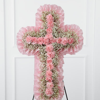 Angel's Cross Easel – D'FLOR FLOWERS BOUTIQUE, San Juan PR