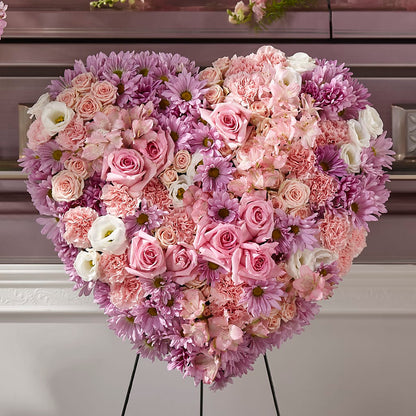 Heaven's Light Heart – D'FLOR FLOWERS BOUTIQUE, San Juan PR
