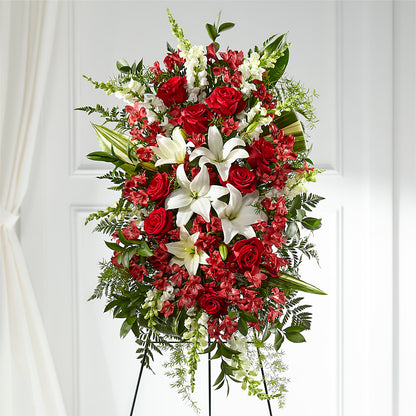 Everlasting Memory Standing Spray – D'FLOR FLOWERS BOUTIQUE, San Juan PR
