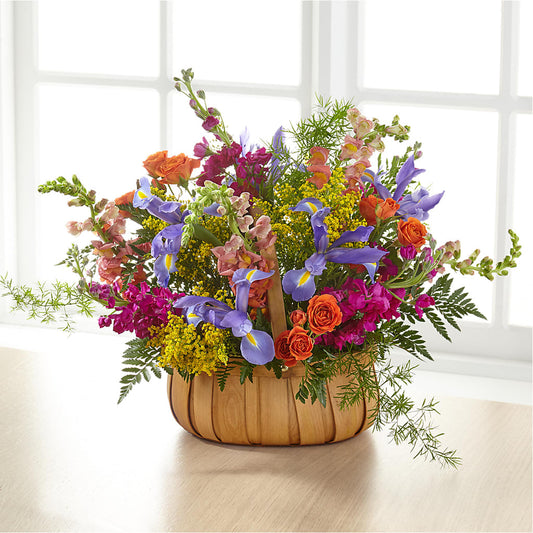 Garden of Life Basket – D'FLOR FLOWERS AND GIFTS SHOP INC, San Juan PR
