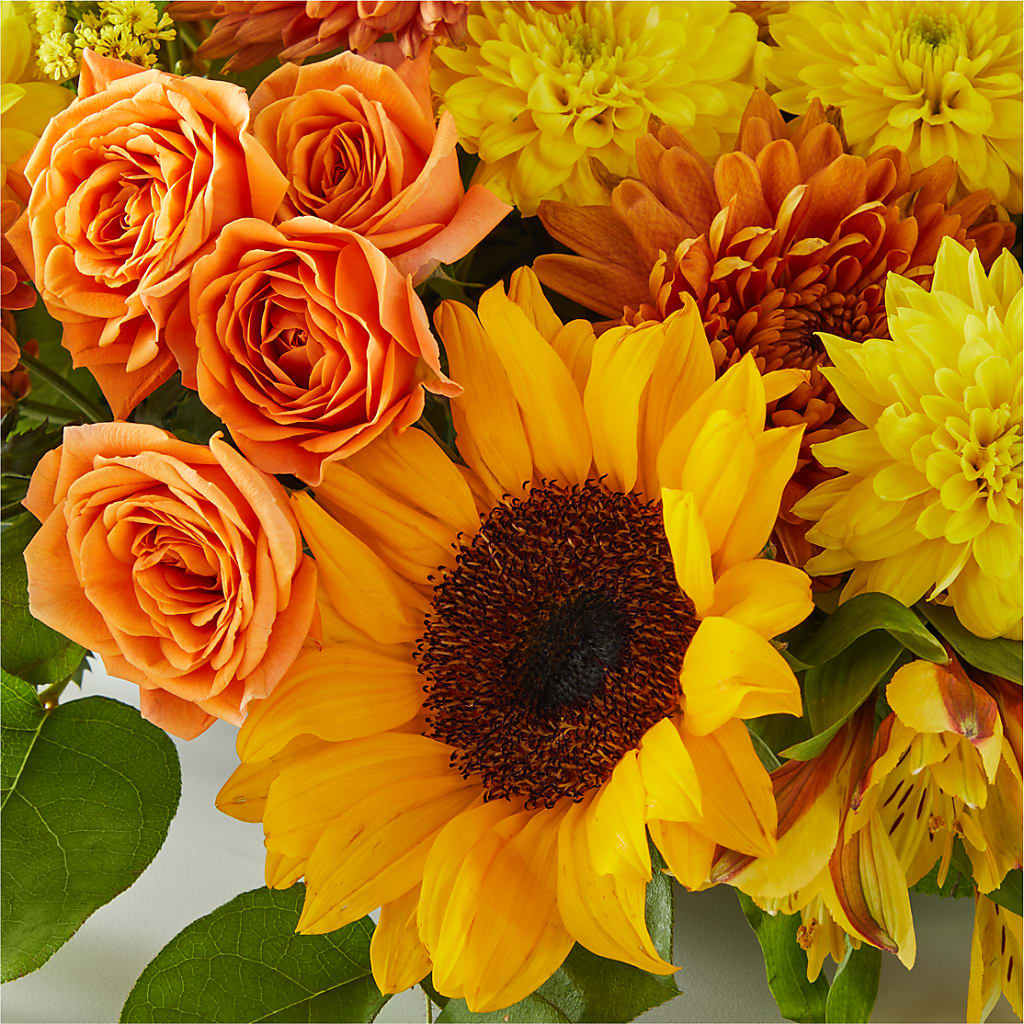 Autumn Harmony Centerpiece – D'FLOR FLOWERS AND GIFTS SHOP INC, San Juan PR