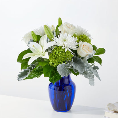Snowy Dreams Bouquet – D'FLOR FLOWERS AND GIFTS SHOP INC, San Juan PR