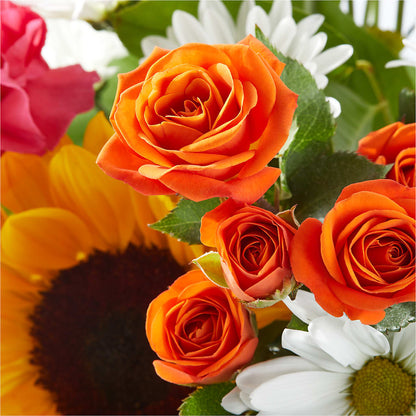 Sun-drenched Blooms Bouquet – D'FLOR FLOWERS AND GIFTS SHOP INC, San Juan PR