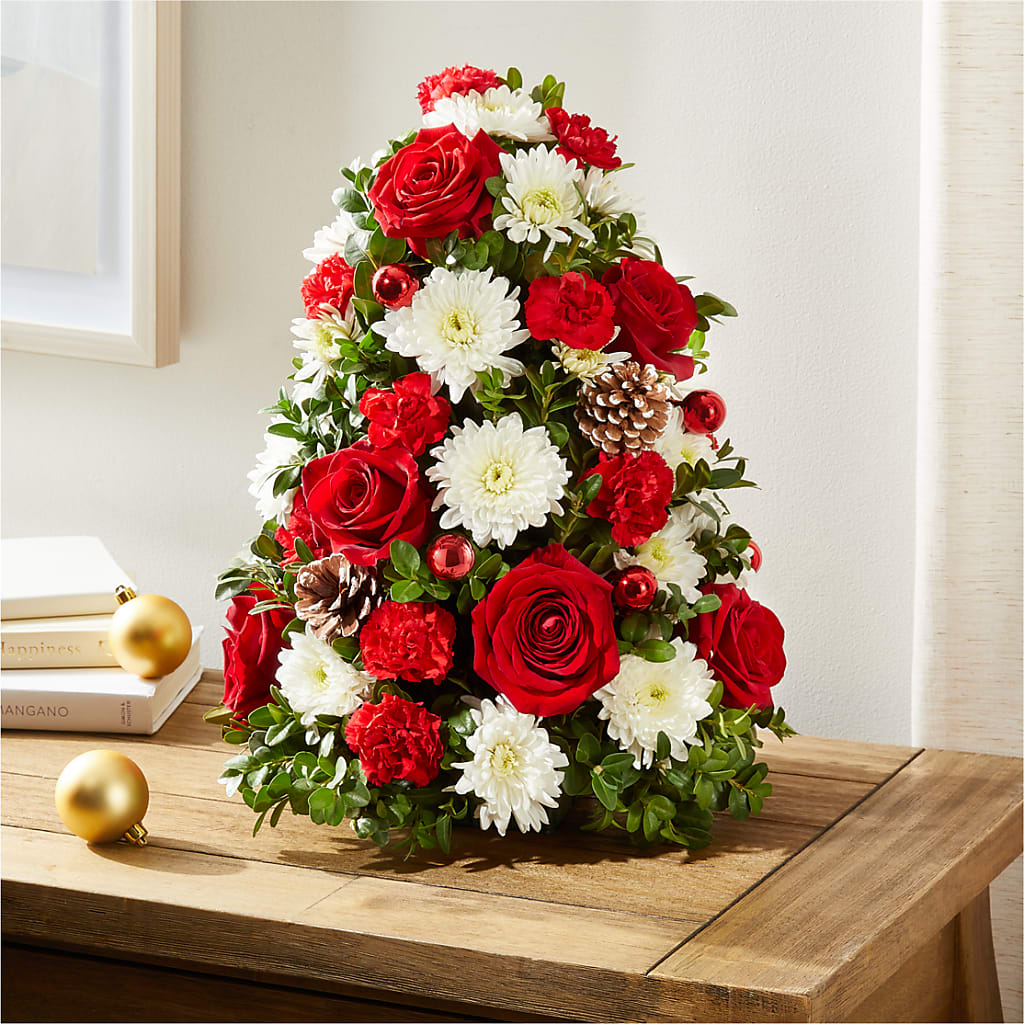 Let It Snow Tree – D'FLOR FLOWERS AND GIFTS SHOP INC, San Juan PR