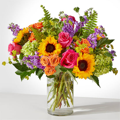 Vibrant Greetings Bouquet – D'FLOR FLOWERS AND GIFTS SHOP INC, San Juan PR
