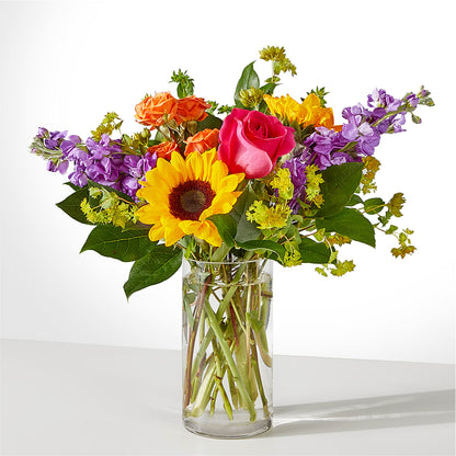 Vibrant Greetings Bouquet – D'FLOR FLOWERS AND GIFTS SHOP INC, San Juan PR