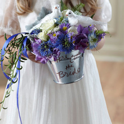 Enchantment Flower Girl Arrangement – D'FLOR FLOWERS BOUTIQUE, San Juan PR