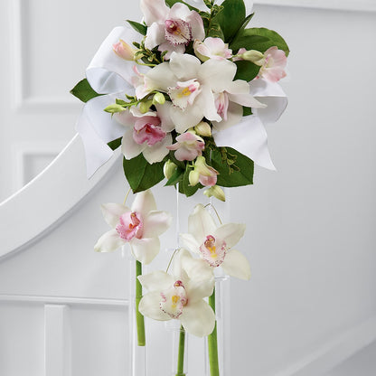 Perfect Entrance Pew Arrangement – D'FLOR FLOWERS BOUTIQUE, San Juan PR