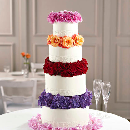 Infinite Love Cake Décor – D'FLOR FLOWERS BOUTIQUE, San Juan PR
